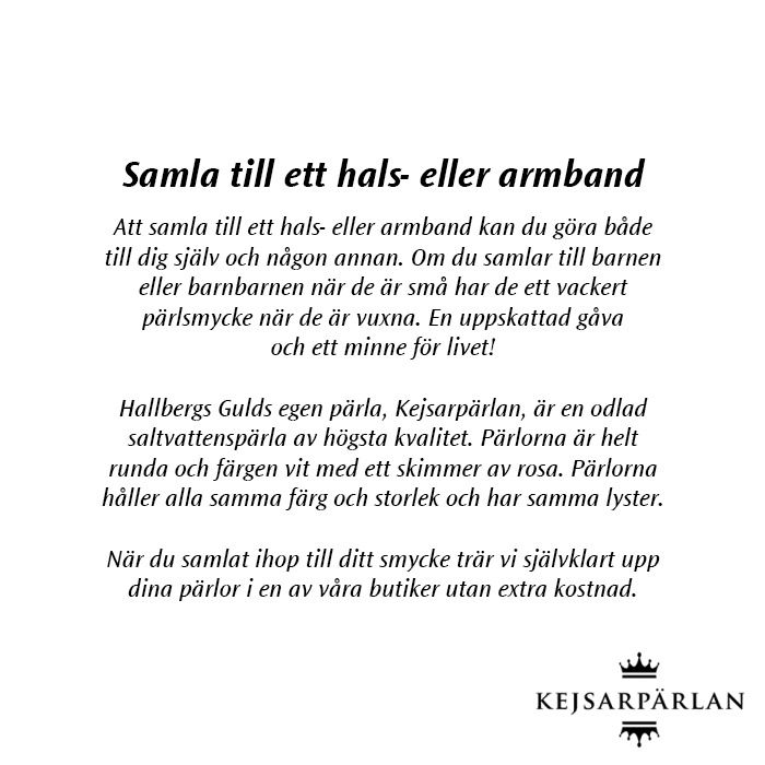 Odlad saltvattenspärla